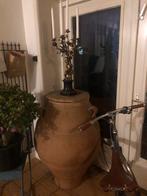 Griekse terracotta pot, Ophalen of Verzenden, Zo goed als nieuw