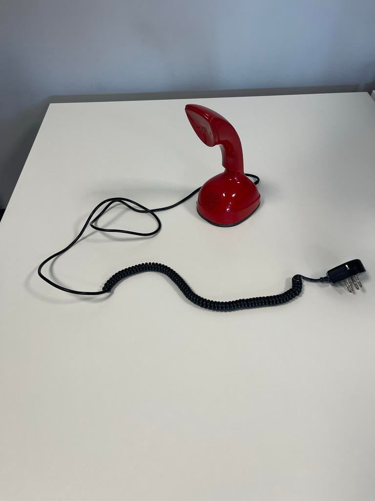 Ericsson Cobra vaste telefoon rood met draaischijf 60’s, Telecommunicatie, Vaste telefoons | Niet Draadloos, Ophalen, Gebruikt
