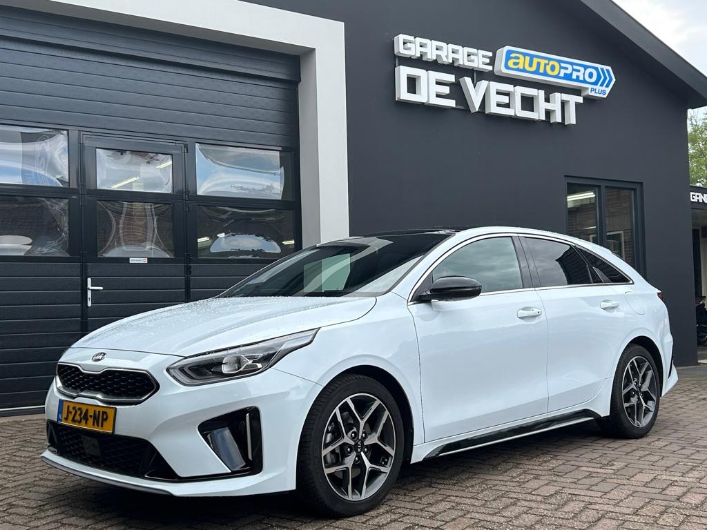 Kia ProCeed 1.0 T-GDI GT-Line Pano/leer/Carplay, Auto's, Kia, Voorwielaandrijving, Wit, Origineel Nederlands, Handgeschakeld