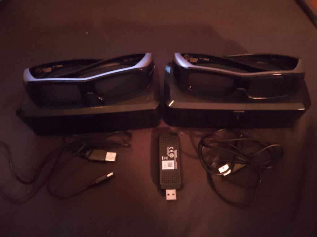 Panasonic 3d brillen, Ophalen, Zo goed als nieuw