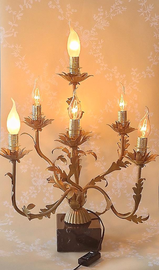 Unieke vintage tafellamp, Antiek en Kunst, Curiosa en Brocante, Ophalen of Verzenden