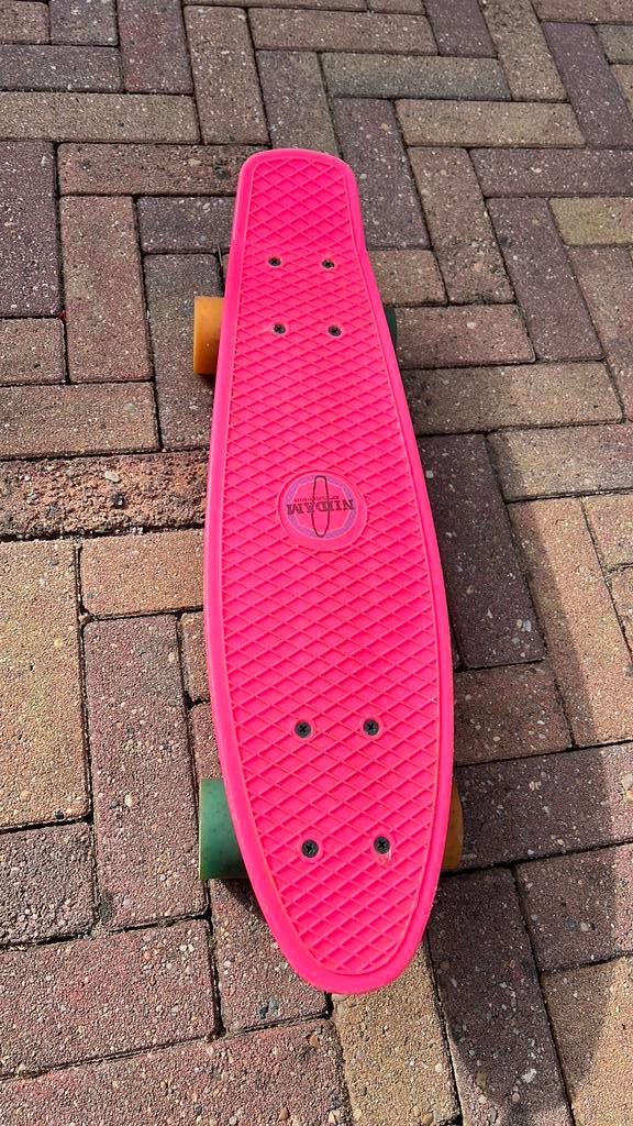Penny board roze, Sport en Fitness, Skateboarden, Ophalen of Verzenden, Zo goed als nieuw