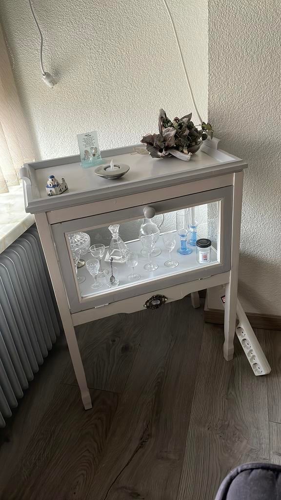 Theekastje, Ophalen of Verzenden, Zo goed als nieuw, Minder dan 45 cm, 70 cm of meer