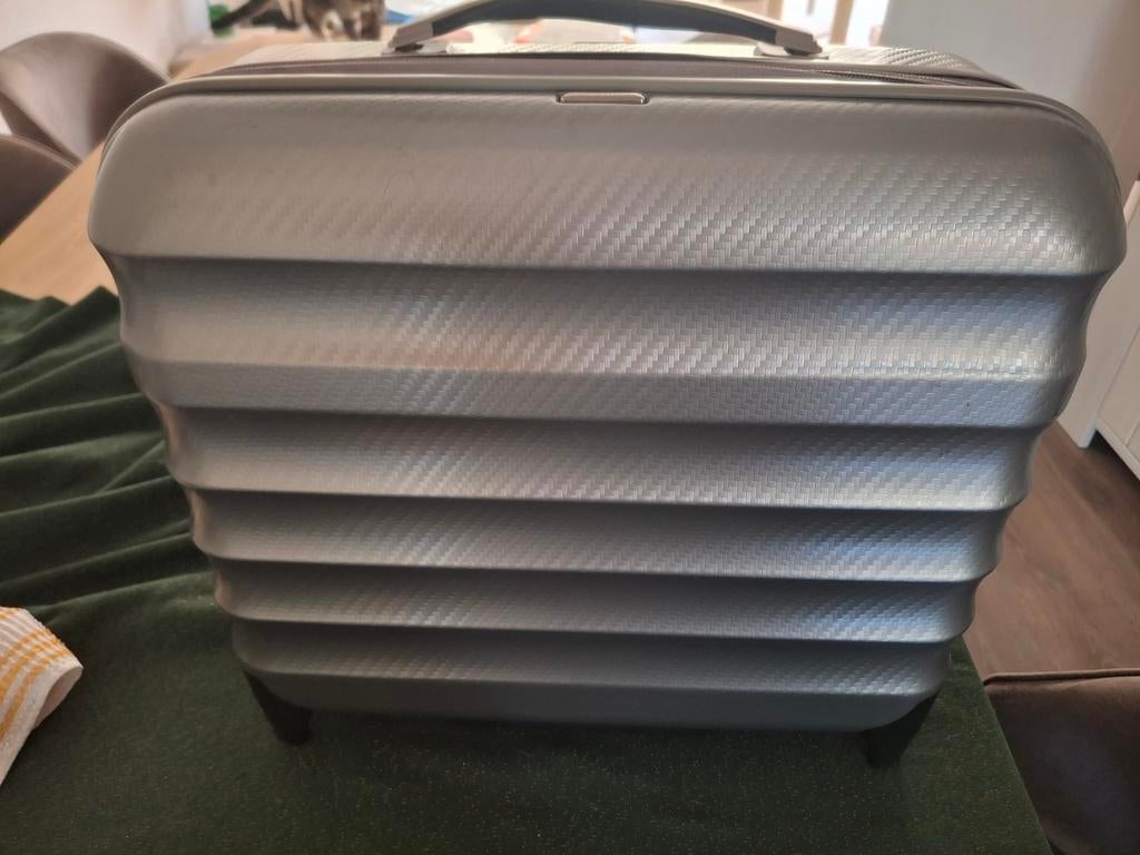 Polycarbonaat handbagage koffer topmove, Sieraden, Tassen en Uiterlijk, Koffers, Gebruikt, Hard kunststof, Wieltjes, Ophalen of Verzenden