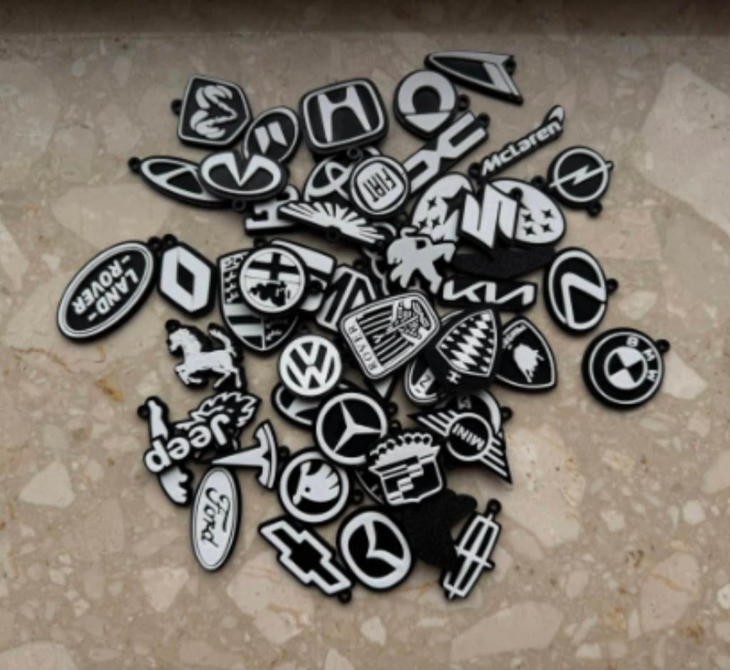 Auto logo's voor sleutelhanger, Ophalen of Verzenden