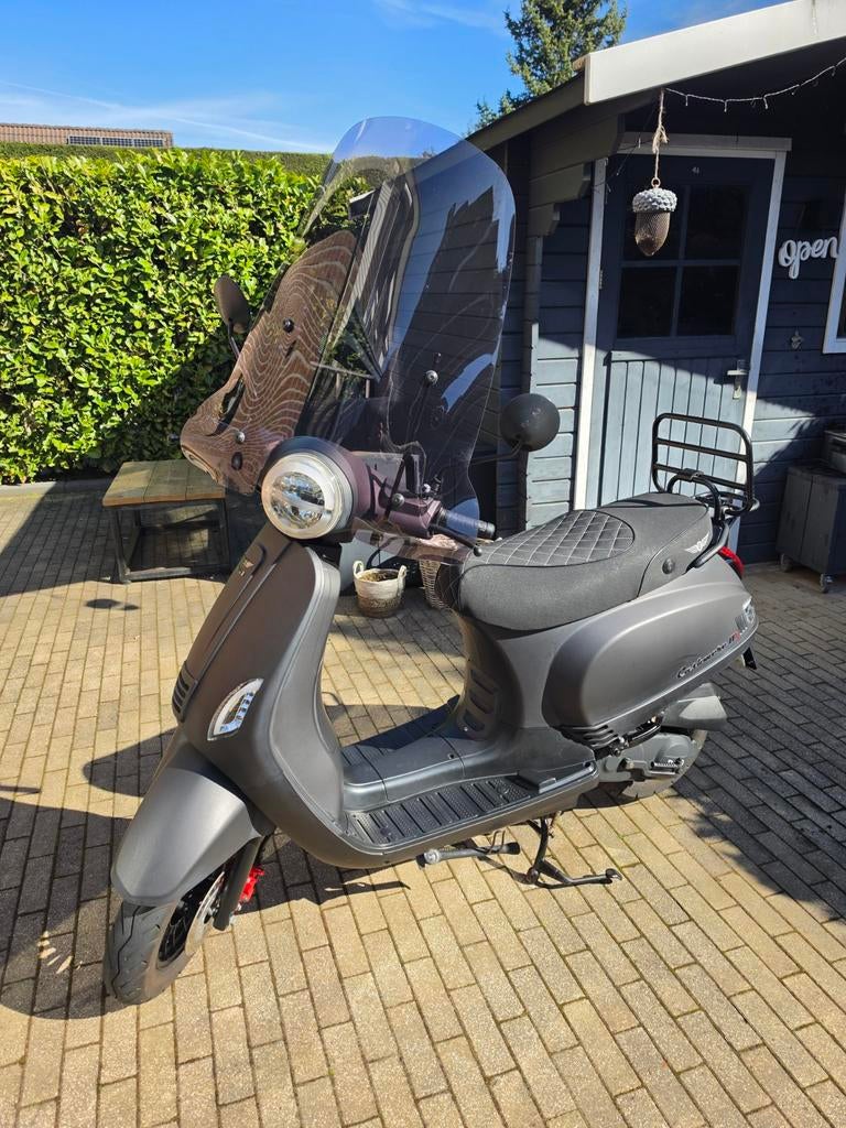 DJJD Cashmere Scooter Blauw kenteken, Zo goed als nieuw, Benzine, Ophalen, Overige merken