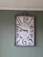 Grote industriële klok, Huis en Inrichting, Woonaccessoires | Klokken, Ophalen, Zo goed als nieuw, Wandklok