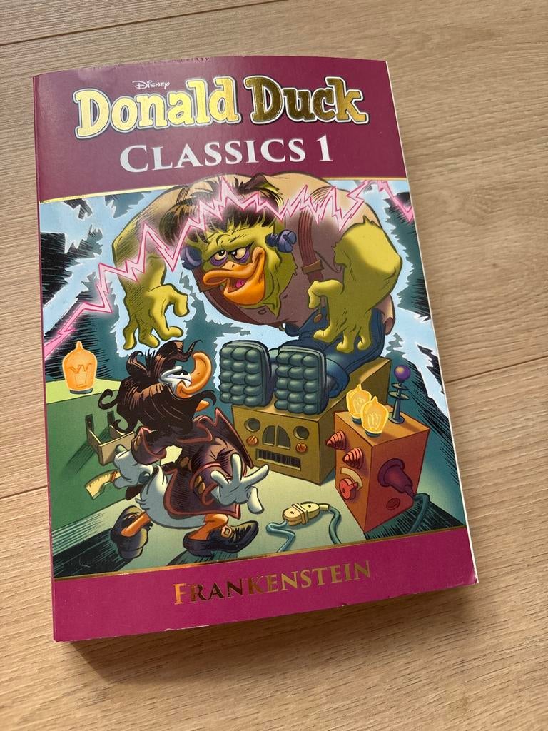 Donald Duck Classics 1: Frankenstein - Stripboek, Boeken, Stripboeken, Eén stripboek, Ophalen, Zo goed als nieuw