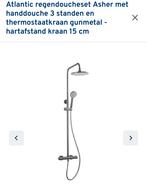 Atlantic regendoucheset Asher. Gunmetal, Ophalen, Zo goed als nieuw, Douche