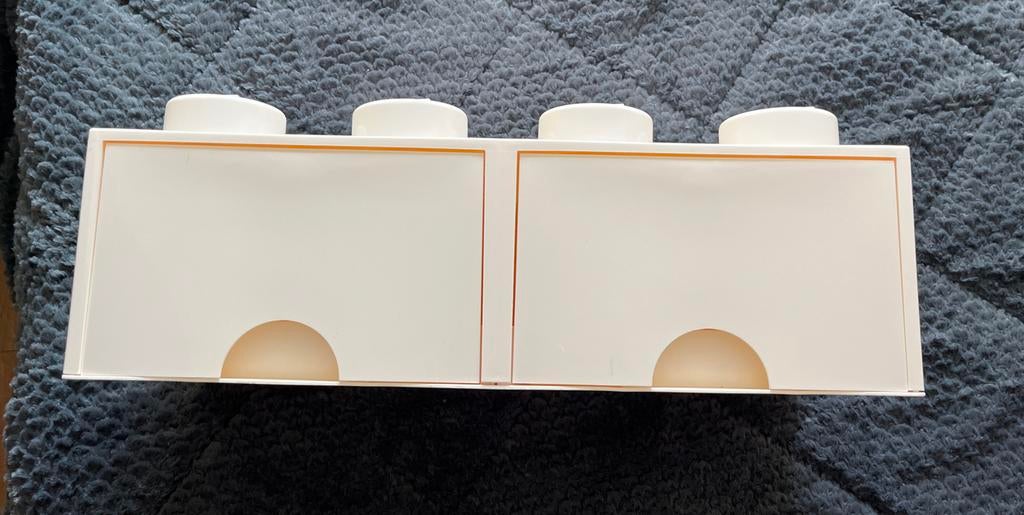 LEGO opberglades 8 noppen - 50x25cm, Ophalen of Verzenden, Zo goed als nieuw, Losse stenen, Lego