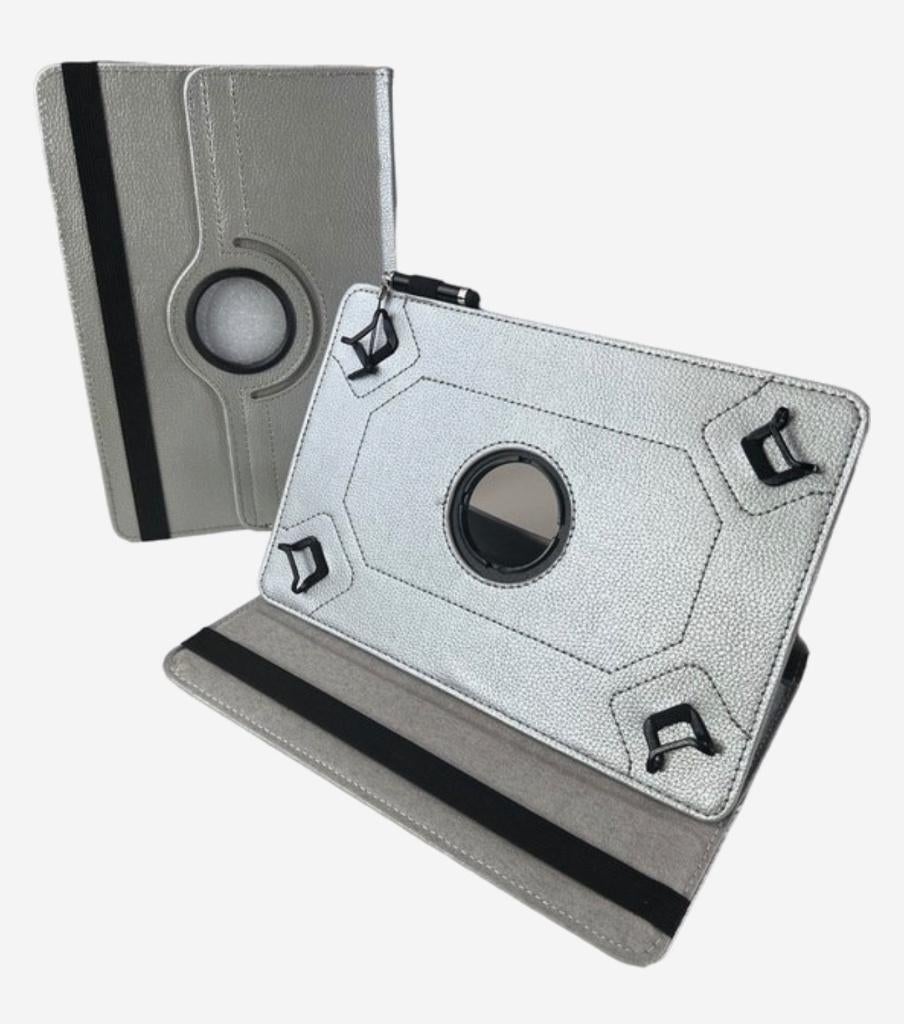 10 inch Tablethoezen (2 stuks) incl. gratis Samsung Tablets, Computers en Software, Tablet-hoezen, Nieuw, Bescherming voor- en achterkant