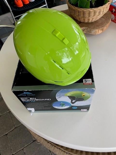 Kinderski snowboard  Helm Active Touch maat S/M 52-55, Sport en Fitness, Overige merken, Gebruikt, Overige typen, Ophalen of Verzenden
