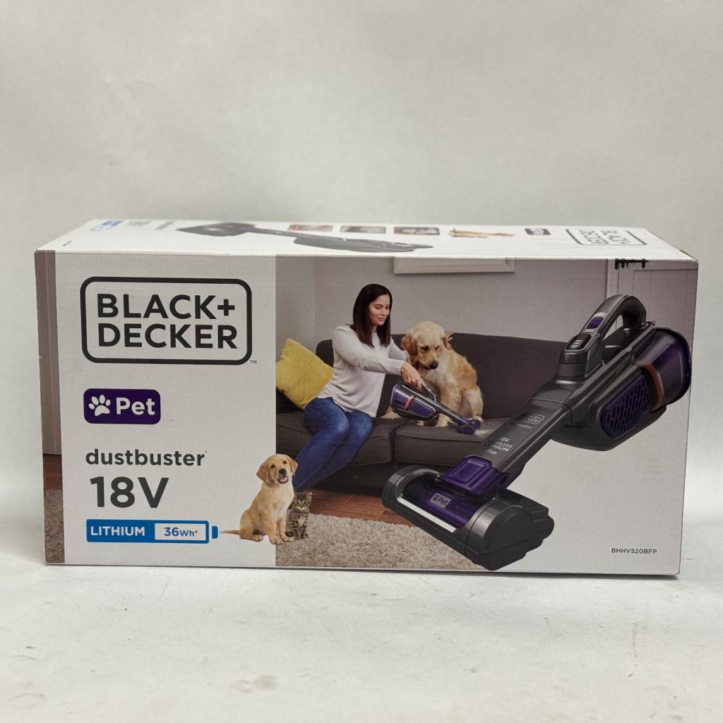 Black Decker Dusbuster 18V (BHHV520BFP), Black en Decker, Zo goed als nieuw, Support@blackendecker.com, 701 E. Joppa Road
Towson, MD 21286
USA