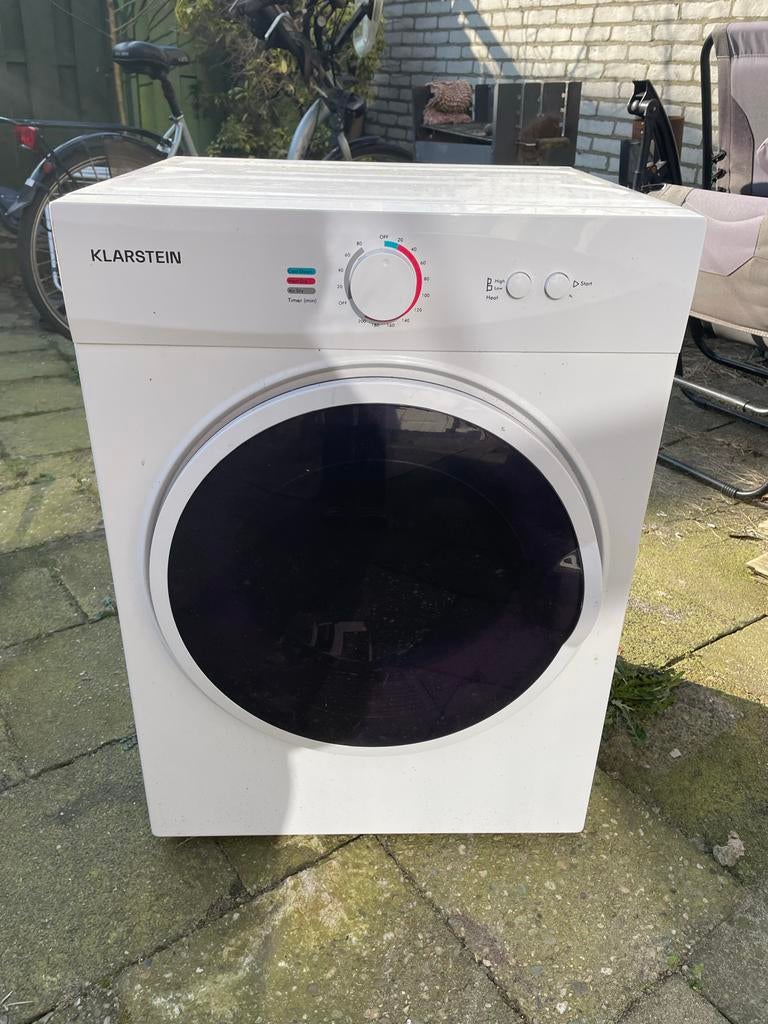 Klarstein Jet Set Compacte wasdroger droger, Witgoed en Apparatuur, Wasdrogers, Ophalen, Gebruikt, Minder dan 85 cm, Voorlader