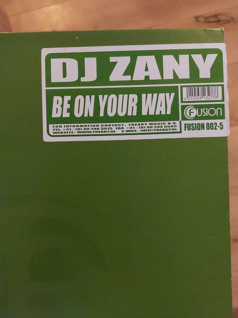Dj Zany - Be on your way, Ophalen of Verzenden, Gebruikt, 12 inch