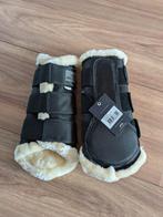HV polo Dressage boots peesbeschermers XL full zwart bont, Dieren en Toebehoren, Ophalen of Verzenden, Nieuw, Rijden