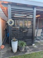 Houten Lamellenwand, Tuin en Terras, Tuinhuizen, Ophalen of Verzenden, Minder dan 250 cm, Schuur