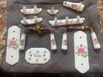 Diverse porseleinen deurklinken handdoekhaakjes etc., Ophalen