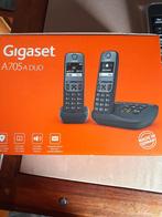 Gigaset A705 Duo draadloze huistelefoon, Telecommunicatie, Vaste telefoons | Handsets en Draadloos, Ophalen, Nieuw, 2 handsets