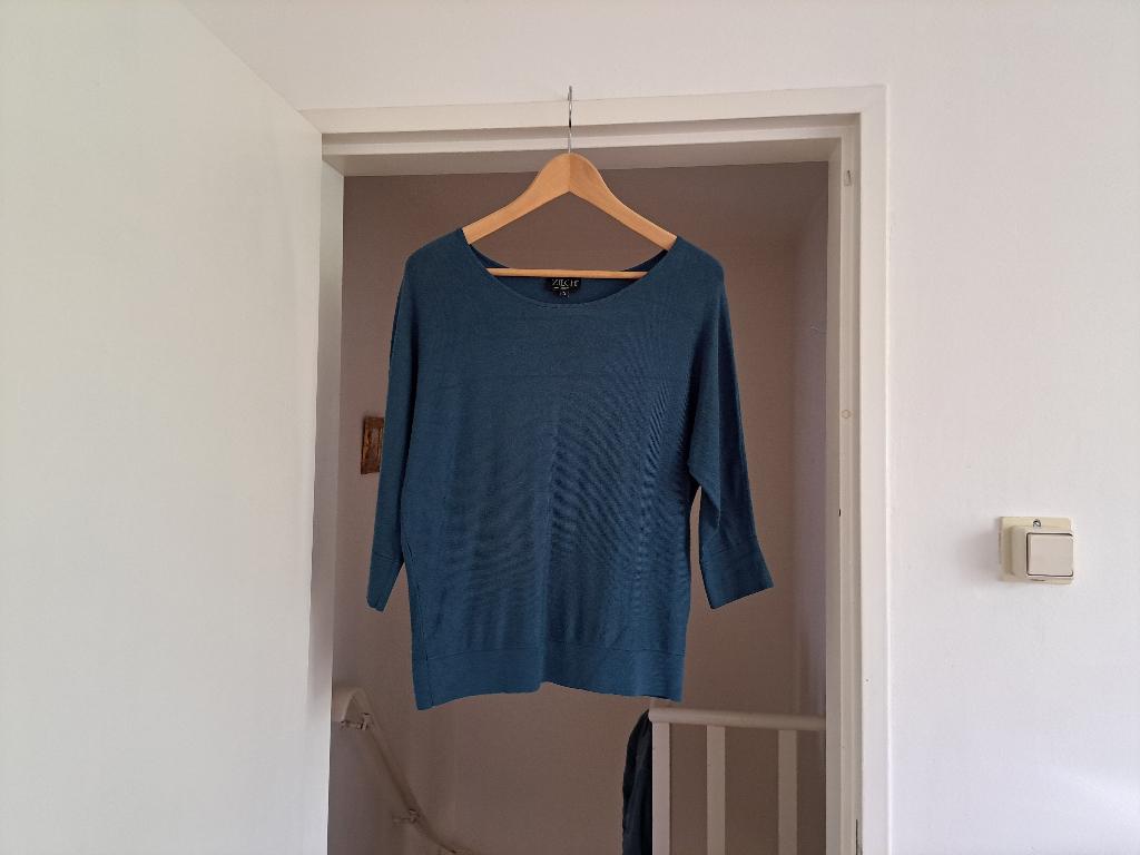 petrolkleurige top van Zilch, S, Blauw, Ophalen of Verzenden, Gedragen, Zilch