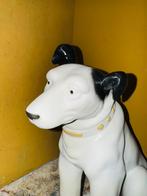 Vintage His Masters Voice Nipper beeld origineel met stempel, Ophalen of Verzenden