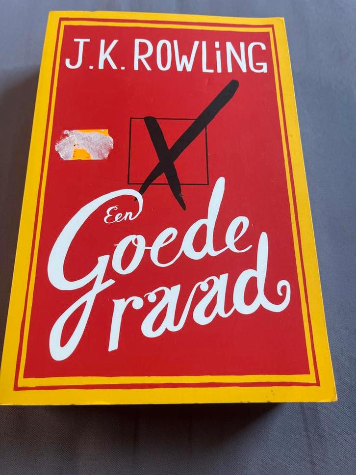 J.K. Rowling - Een Goede Raad (Hardcover), Boeken, Romans, Zo goed als nieuw, Nederland, Ophalen of Verzenden