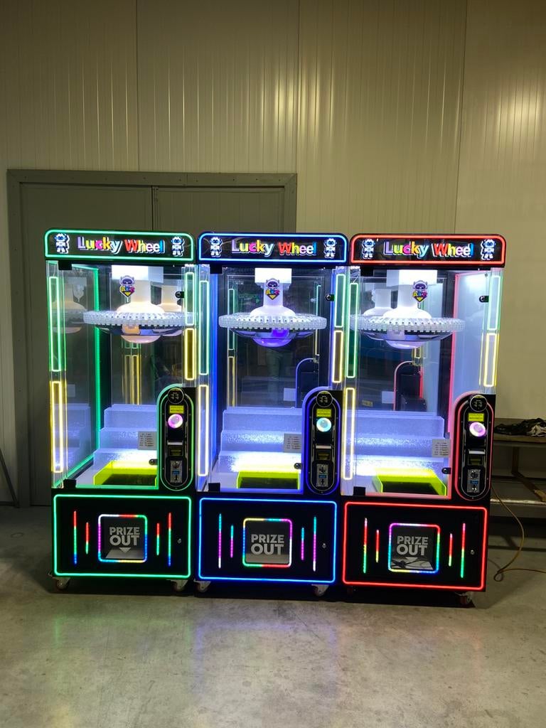 Clip / Lucky wheel te koop, Verzamelen, Automaten | Gokkasten en Fruitautomaten, Euro, Ophalen, Zo goed als nieuw, Met sleutels