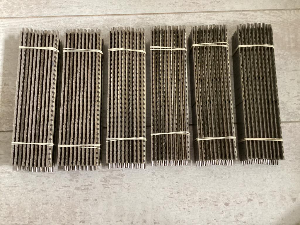 Fleischmann 6106 60 stuks profigleis gebruikt, Gebruikt, Gelijkstroom, Fleischmann, Rails