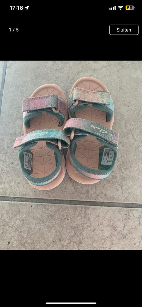 Meisje sandel, Ophalen of Verzenden, Zo goed als nieuw, Meisje, Schoentjes