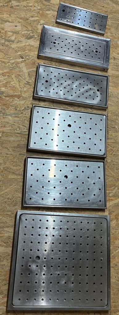 Lekblad glazenblad rvs lekbak thuistap biertap mancave bar, Ophalen, Overige