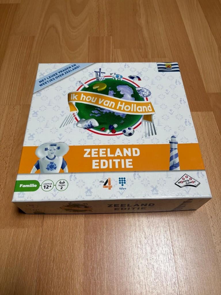 Ik Hou Van Holland - Zeeland editie, Hobby en Vrije tijd, Gezelschapsspellen | Bordspellen, Ophalen of Verzenden, Zo goed als nieuw