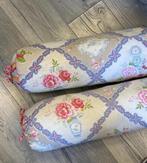 2x Pip Studio nekrol kussens - Bloemenprint, Ophalen of Verzenden, Zo goed als nieuw, Overige kleuren, Cilindervormig
