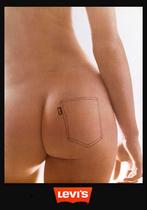 Grote Levi's reclameposter: Iconisch ontwerp!, Ophalen of Verzenden, Nieuw, Deurposter of groter, Rechthoekig Staand