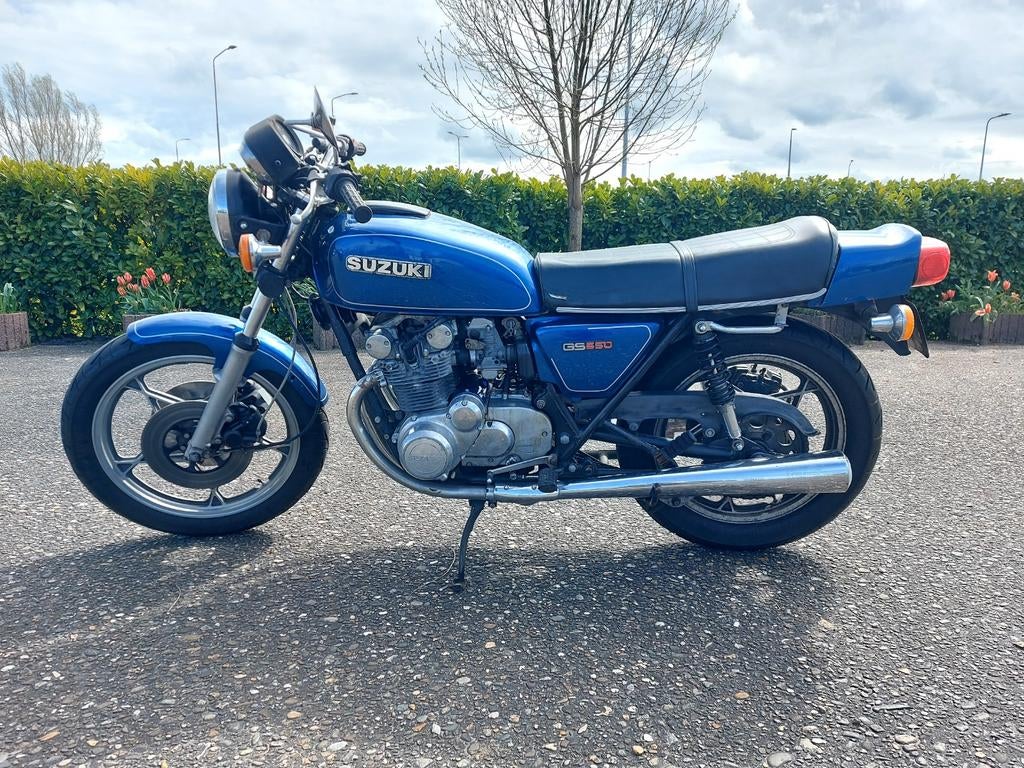 Suzuki GS550 1978, 4 cilinders, Motorrijbewijs A, Particulier, Meer dan 35 kW