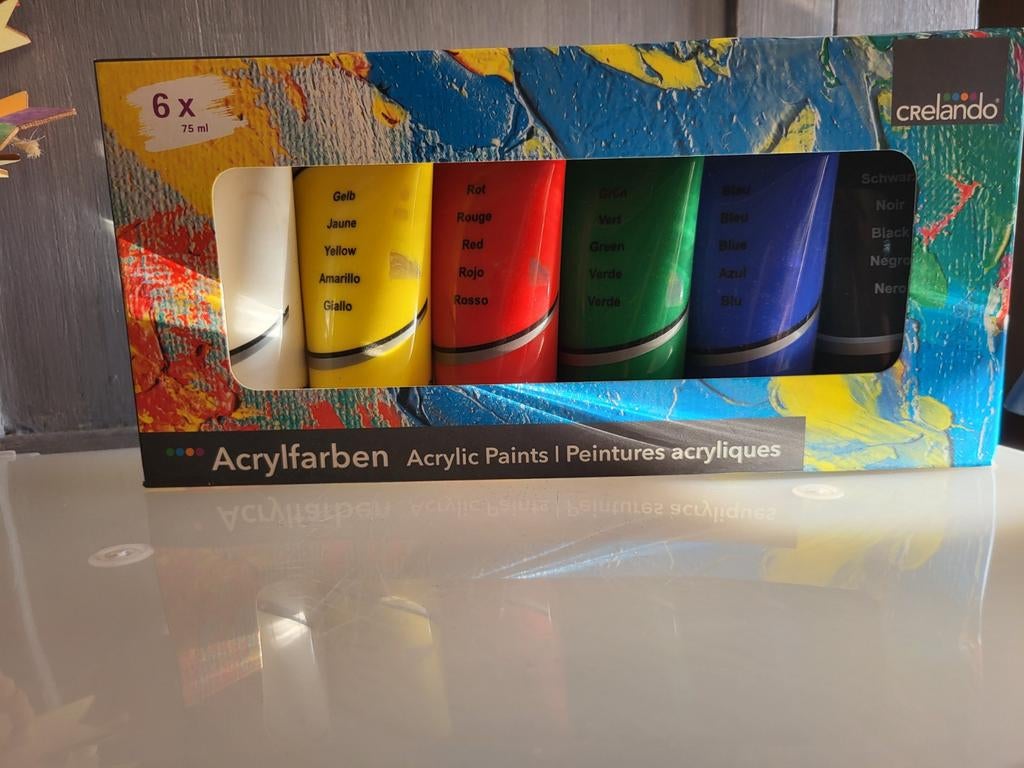 6x Diverse kleuren verftubes €2,50, Ophalen of Verzenden, Nieuw