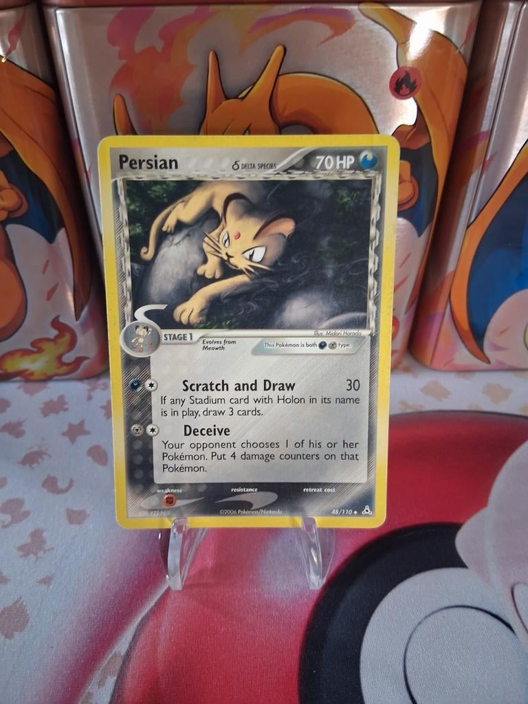 Pokémon kaart Persian delta species 48/110, Ophalen of Verzenden