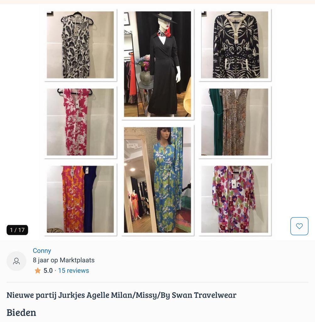 5 Partijen kleding te koop wegens winkelbeëindiging, Kleding | Dames, Ophalen of Verzenden, Nieuw, Maat 42/44 (L)