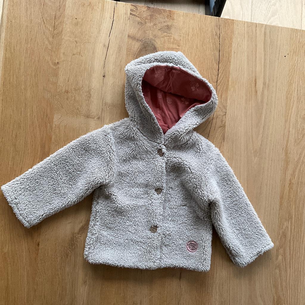 Bess - Teddy jasje - winter - maat 74 - meisje, Kinderen en Baby's, Babykleding | Maat 74, Ophalen, Meisje, Zo goed als nieuw