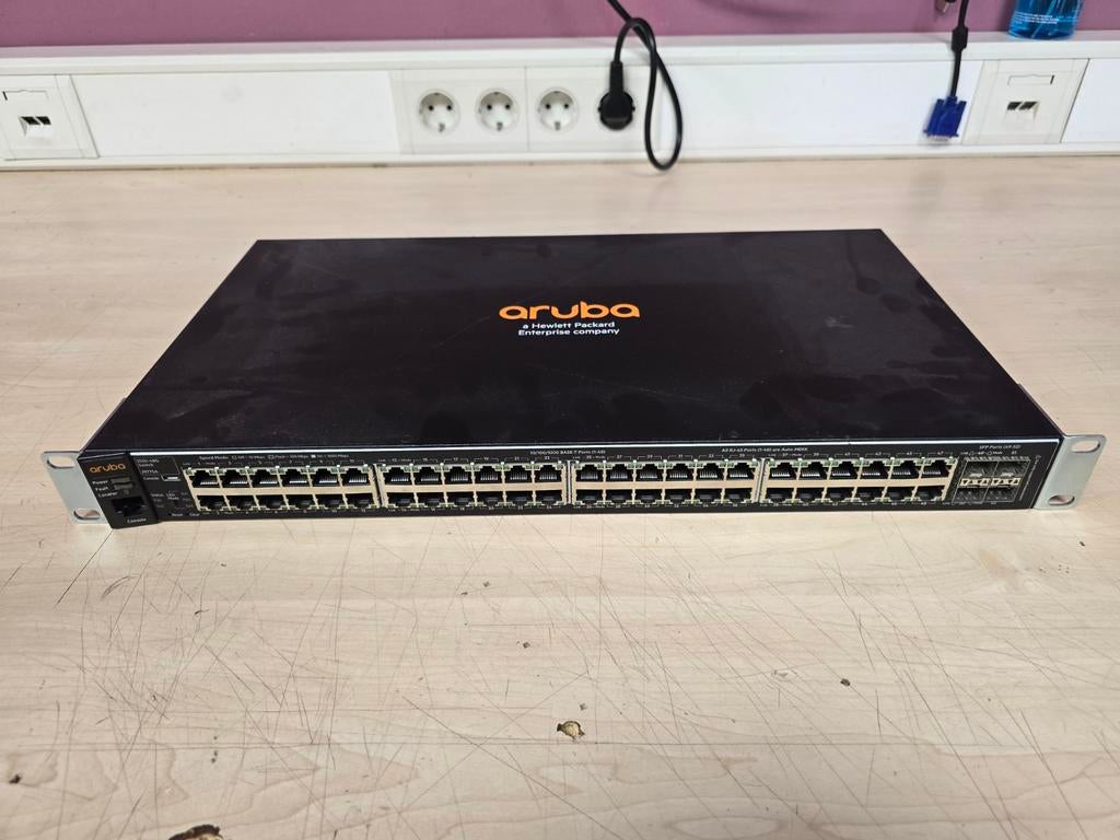 Aruba 2530-48G Switch J9775A | 48x 1G, 4x SFP, Computers en Software, Netwerk switches, Ophalen of Verzenden, Zo goed als nieuw