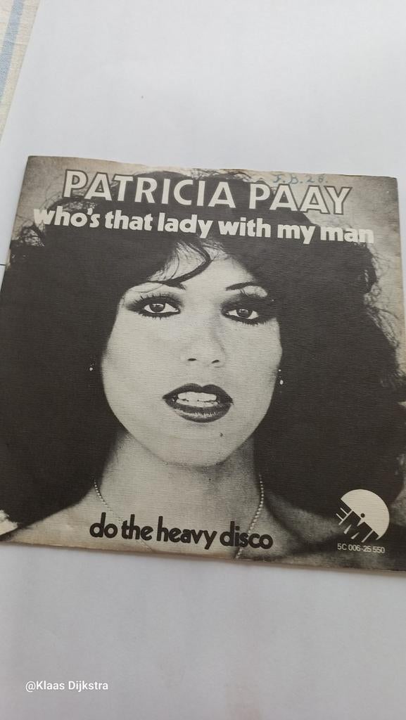Patricia Paay - Who's That Lady With My Man vinyl, Ophalen of Verzenden, Gebruikt, 7 inch