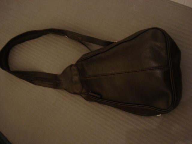 Bijna nieuwe leren BOSBOOM tas, Ophalen of Verzenden, Zo goed als nieuw, Bruin, Overige typen