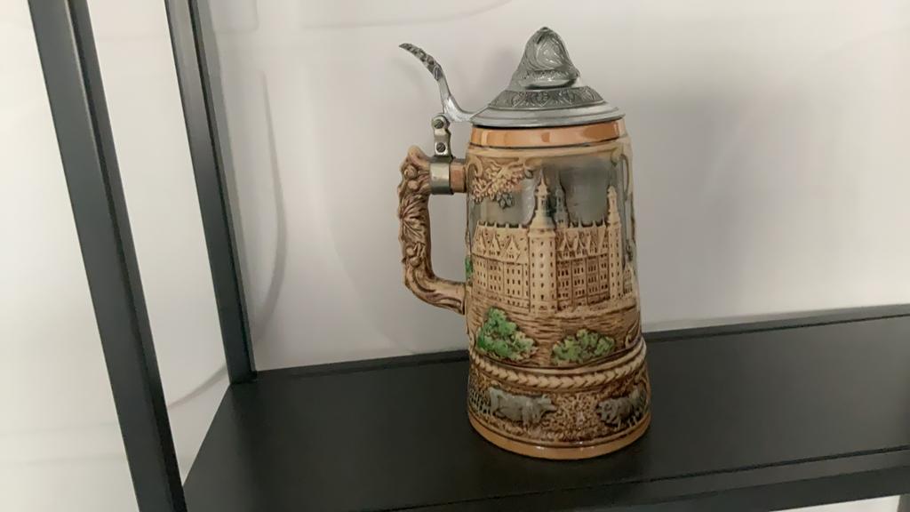 Bierpul met muziek, Antiek en Kunst, Ophalen of Verzenden