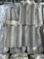 Friese golfjes dakpannen - Gebruikt, Gebruikt, Steen of Klei, Ophalen of Verzenden, 15 m² of meer