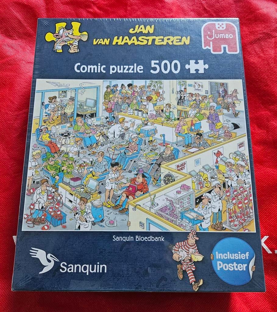 Jan van Haasteren puzzel, Ophalen of Verzenden, 500 t/m 1500 stukjes, Nieuw, Legpuzzel