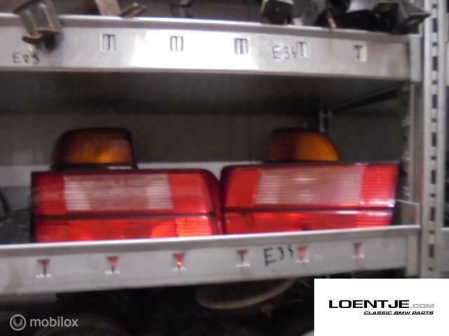 set achterlichten BMW E34 sedan, Gebruikt, Ophalen of Verzenden, BMW, BMW