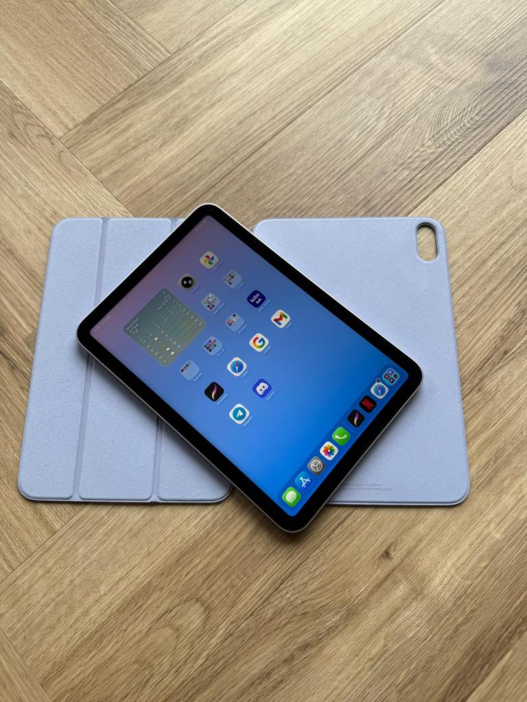 Apple Ipad Mini 7 128GB incl hoes en garantie tot 12-01-2027, Computers en Software, Apple iPads, Overige kleuren, 8 inch, Ophalen of Verzenden