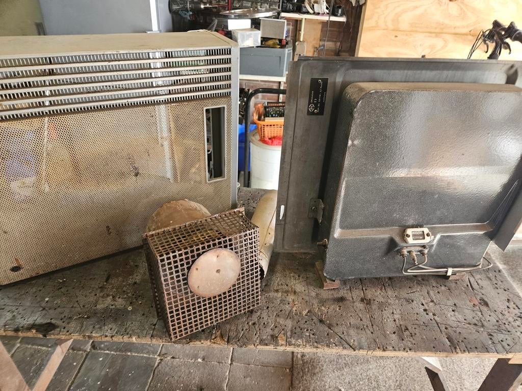 Gevelkachel aardgas, Ophalen, Gas, Gaskachel