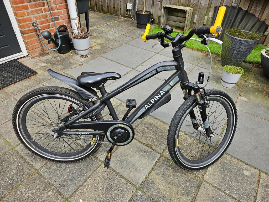 Stoere Alpina Trial 22 inch kinderfiets, Ophalen, 22 inch, Gebruikt, Alpina