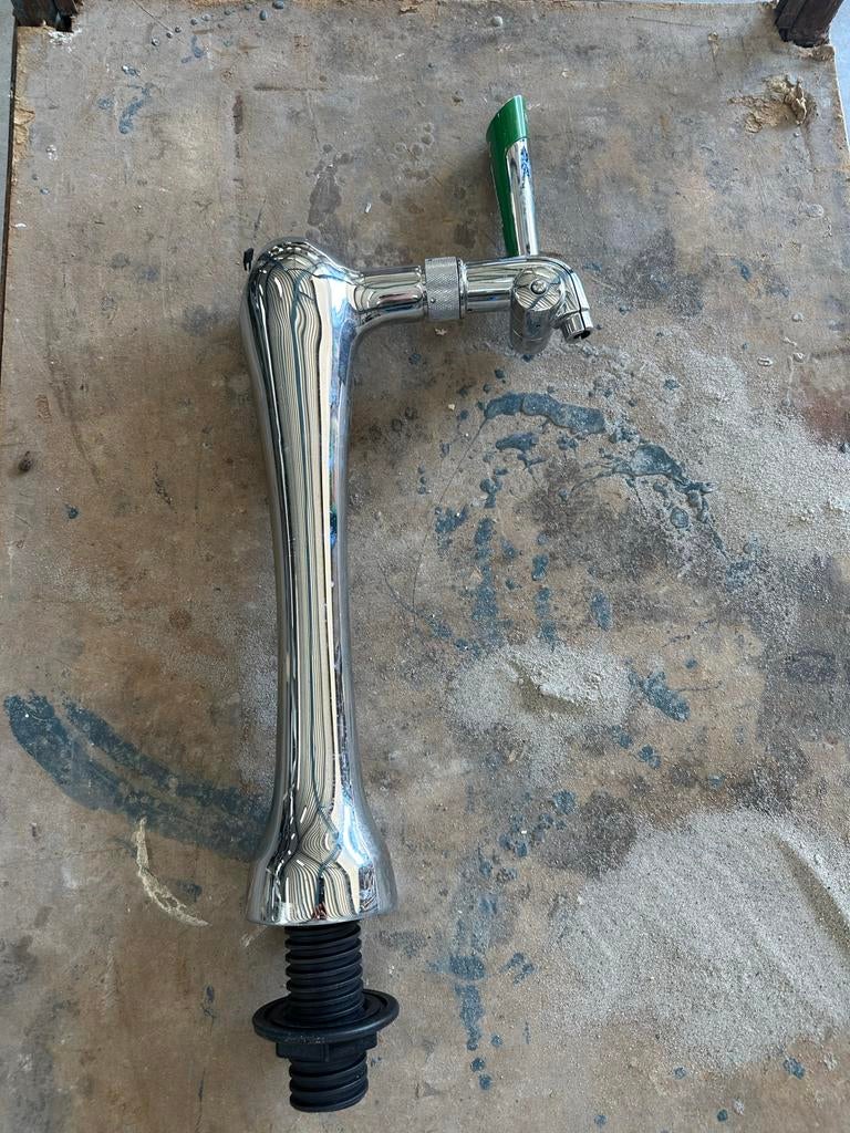 Heineken tapkraan, Ophalen