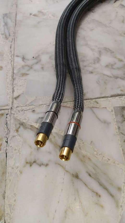 KUBALA SOSNA ELATION set interlinks, 100 cm. rca, Ophalen of Verzenden, Zo goed als nieuw, Minder dan 2 meter, Interlink-kabel